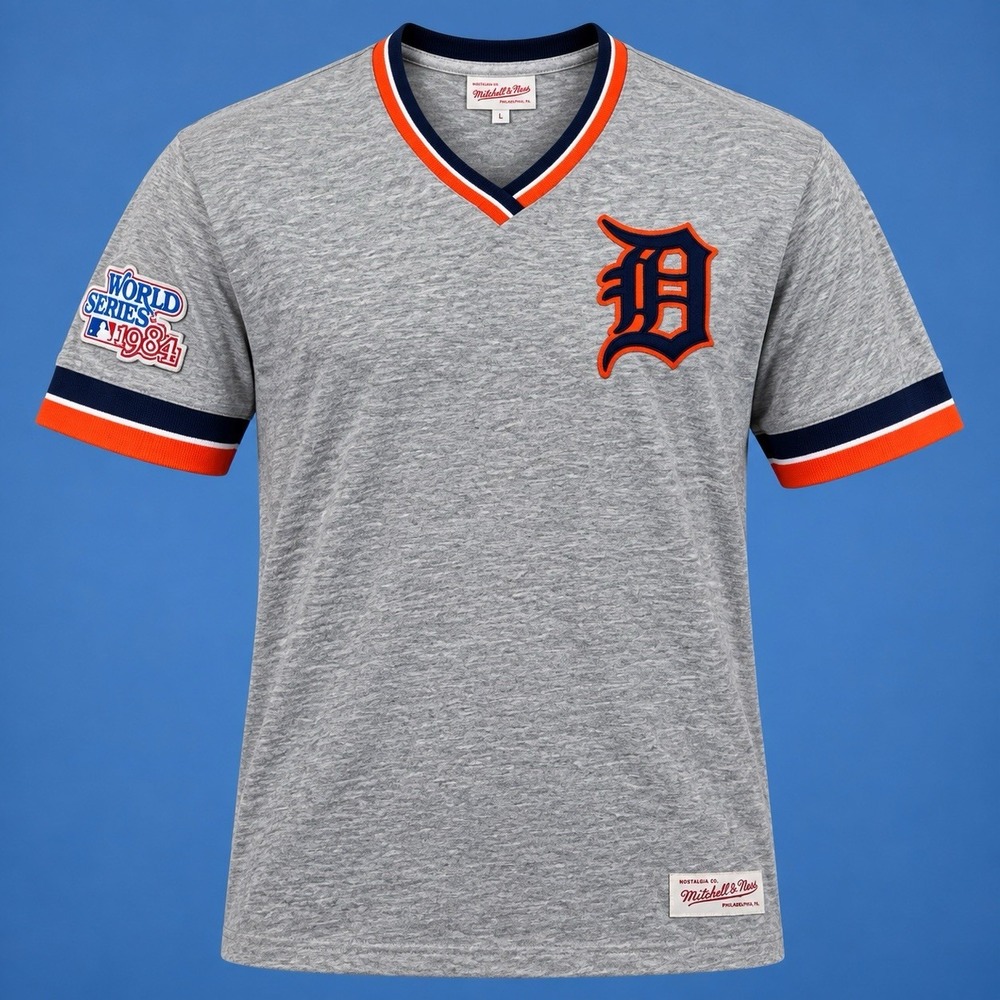 Detroit Tigers Mitchell & Ness Cooperstown Collection Men's T-Shirt XL